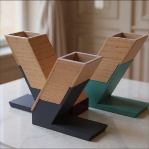 Porte-Crayon PLUM Capacité 3 stylos