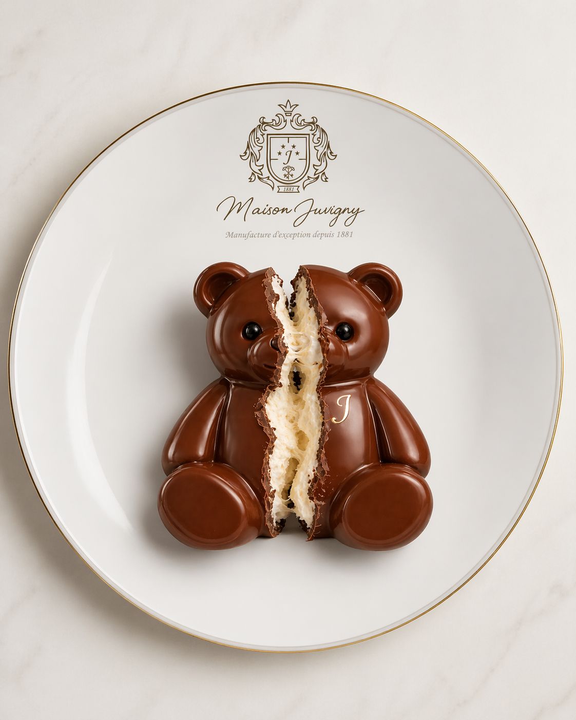 Ours en Chocolat GRAND POMY – Image 2