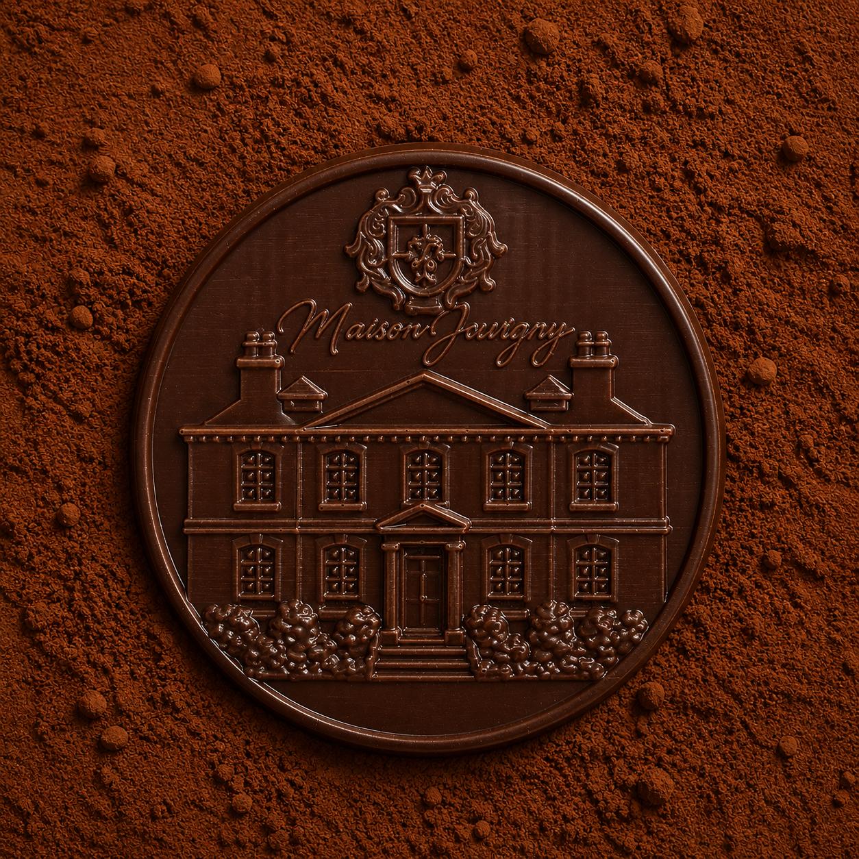 Tablette de chocolat – format médaillon
